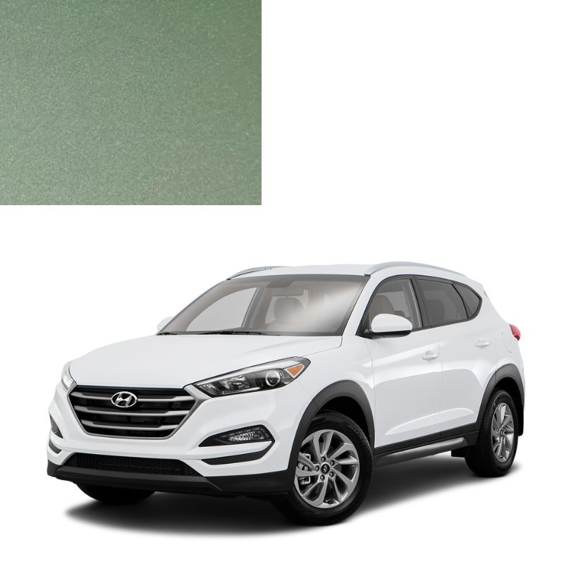 Фарба за кодом металік зелена G8 Apple Green для автомобілів Hyundai Фарба за кодом металік зелена G8 Apple Green для автомобілів Hyundai