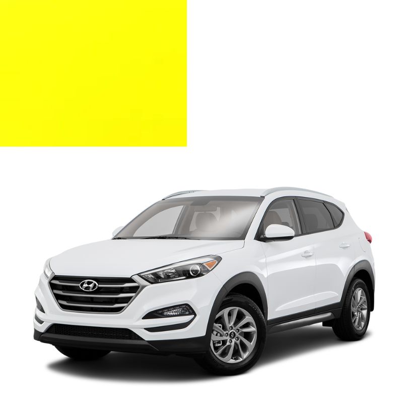 Фарба за кодом металік жовта GB (VV) TWEETY YELLOW для автомобілів Hyundai Фарба за кодом металік жовта GB (VV) TWEETY YELLOW для автомобілів Hyundai