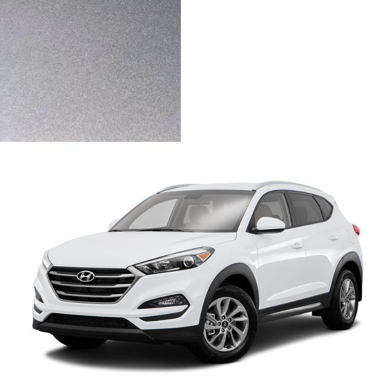 Краска по коду металлик серебристая HS GENTLE SILVER для автомобилей Hyundai Краска по коду металлик серебристая HS GENTLE SILVER для автомобилей Hyundai