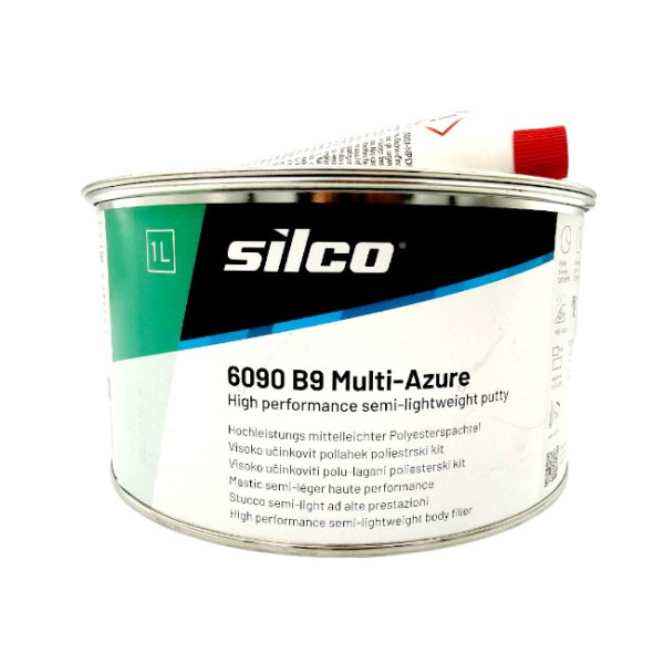 Шпаклевка финишная полулегкая Silco Multi Azure B9 1 л