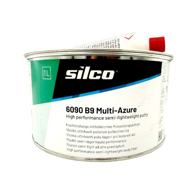 Шпаклевка финишная полулегкая Silco Multi Azure B9 1 л
