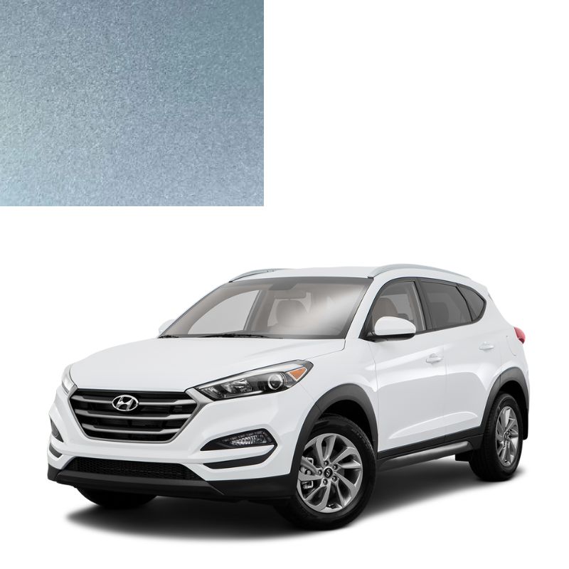 Краска по коду металлик серебристая MC MODERATE SILVER для автомобилей Hyundai Краска по коду металлик серебристая MC MODERATE SILVER для автомобилей Hyundai