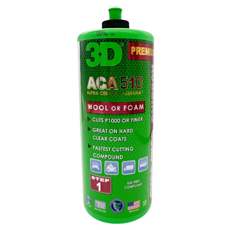 Паста полировальная 3D ACA 510 Premium Rubbing Compound 0,946 л