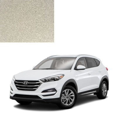 Краска по коду металлик серебристая RAH SLEEK SILVER для автомобилей Hyundai