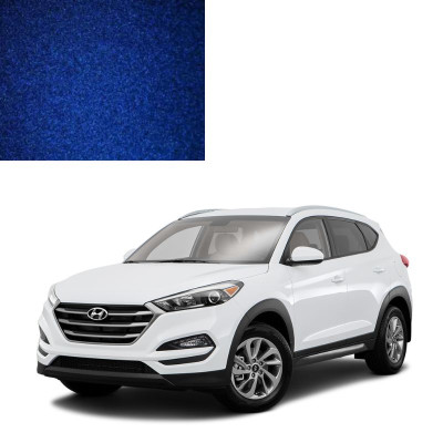 Краска по коду металлик синяя S7U SANTORINI BLUE для автомобилей Hyundai