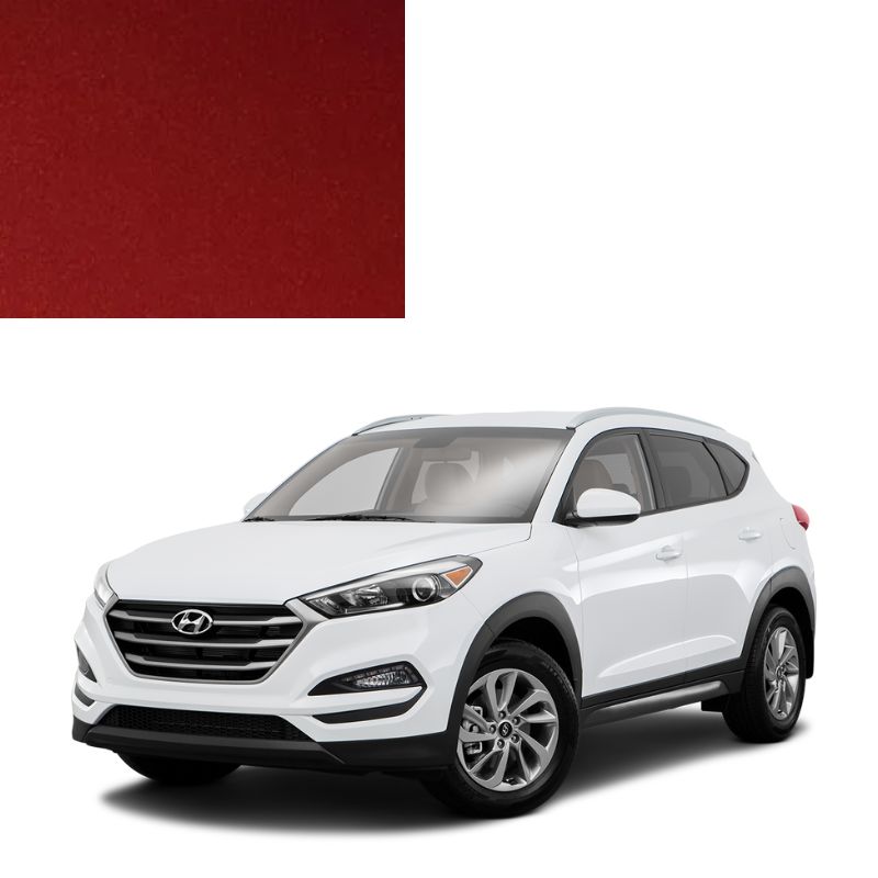 Фарба за кодом металік червона TDY GARNET RED для автомобілів Hyundai Фарба за кодом металік червона TDY GARNET RED для автомобілів Hyundai