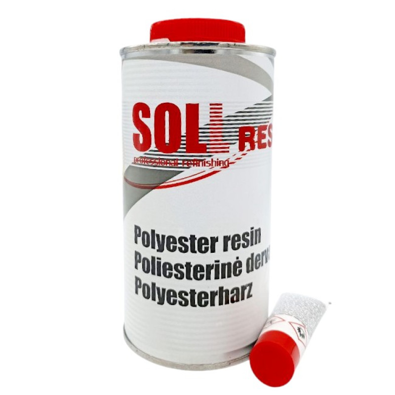 Смола полиэфирная SOLL Resin 0,5кг + отв.