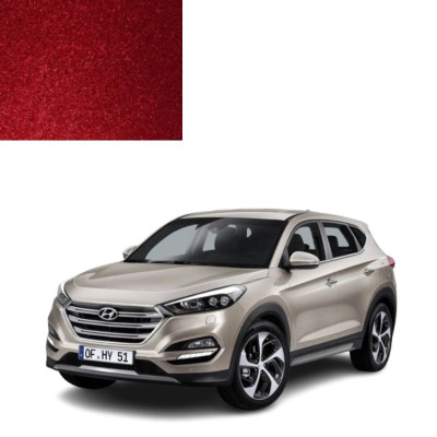 Краска по коду металлик красная VR4 (VR6) RED AWESOME для автомобилей Hyundai