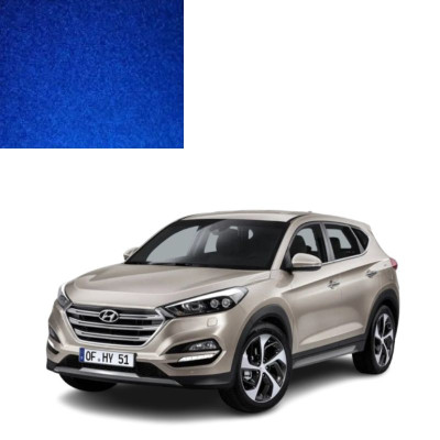 Краска по коду металлик синяя WAU PRISTEINE BLUE для автомобилей Hyundai