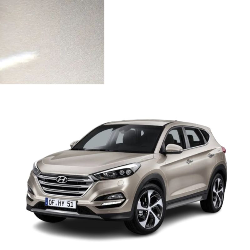 Краска по коду металлик серебристая WK CHAMPAGNE SILVER для автомобилей Hyundai Краска по коду металлик серебристая WK CHAMPAGNE SILVER для автомобилей Hyundai