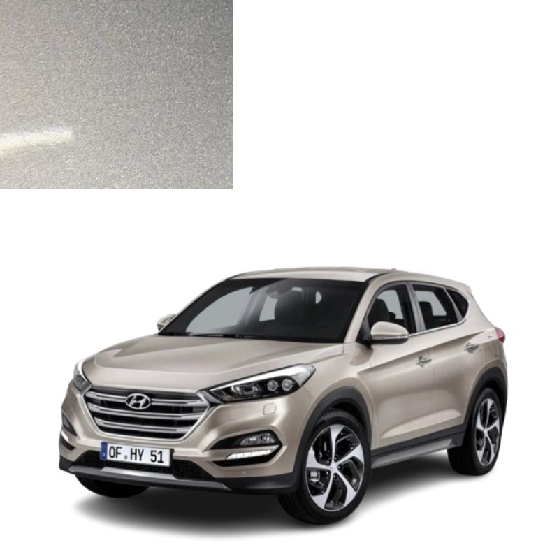 Краска по коду металлик серебристая X2 LIQUID SILVER для автомобилей Hyundai Краска по коду металлик серебристая X2 LIQUID SILVER для автомобилей Hyundai
