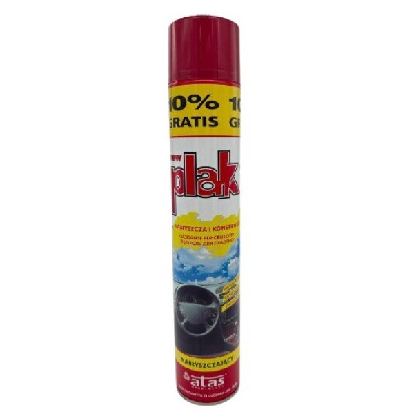 Полироль для торпеды аэроз. ATAS PLAK new sprey 750 ml - Вишня