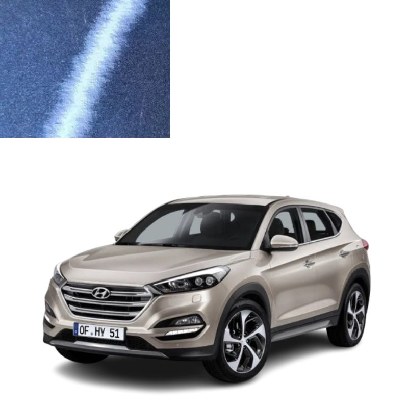 Краска по коду металлик синяя YV CAPE BLUE для автомобилей Hyundai Краска по коду металлик синяя YV CAPE BLUE для автомобилей Hyundai