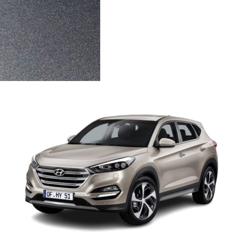 Краска по коду металлик серая ZAR STEEL GREY II для автомобилей Hyundai Краска по коду металлик серая ZAR STEEL GREY II для автомобилей Hyundai