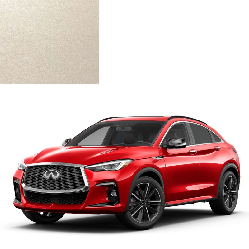 Фарба за кодом металік біла QAC VISUAL для автомобілів INFINITI Фарба за кодом металік біла QAC VISUAL для автомобілів INFINITI