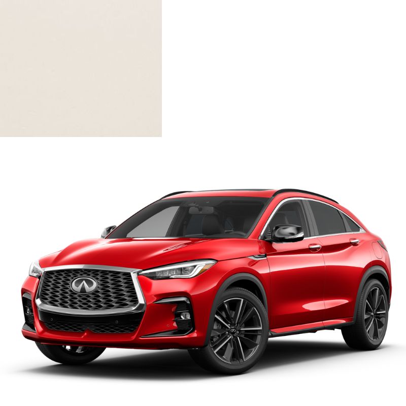 Фарба за кодом металік біла QM1 WHITE для автомобілів INFINITI Фарба за кодом металік біла QM1 WHITE для автомобілів INFINITI