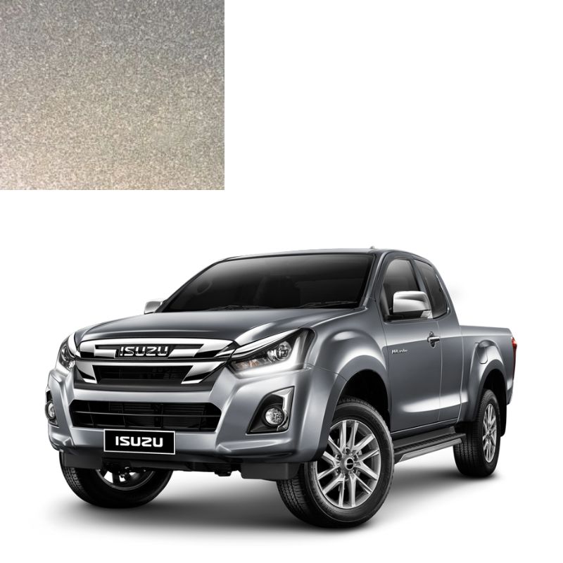 Краска по коду металлик серебристая 096 ULTRA SILVER для автомобилей ISUZU Краска по коду металлик серебристая 096 ULTRA SILVER для автомобилей ISUZU