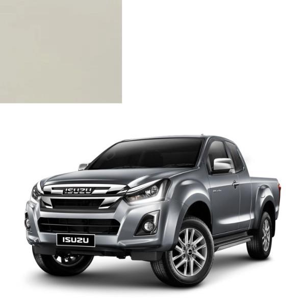 Краска по коду металлик белая 527 (W012) SPLASH WHITE для автомобилей ISUZU