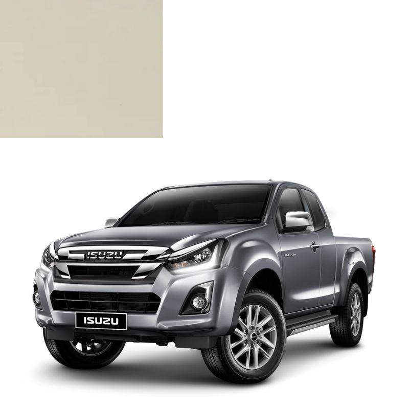 Краска по коду металлик белая 729 (W301) ARC WHITE для автомобилей ISUZU Краска по коду металлик белая 729 (W301) ARC WHITE для автомобилей ISUZU