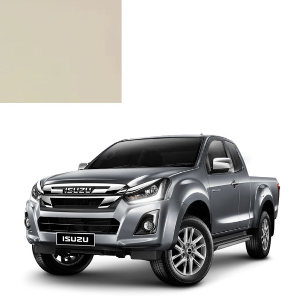 Краска по коду металлик белая 861 (W011) ALPINE WHITE-SIA для автомобилей ISUZU