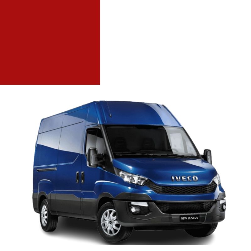 Краска по коду металлик красная 50126 (313) ROSSO MARANELLO для автомобилей Iveco