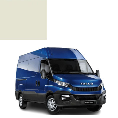 Краска по коду металлик белая 50135 (334) BIANCO для автомобилей Iveco