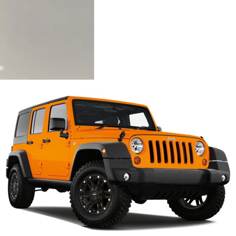 Краска по коду металлик белая 296 WHITE для автомобилей Jeep