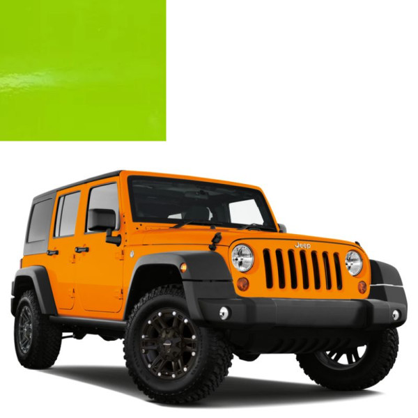 Краска по коду металлик зеленая FFB (PFB) SUBLIME GREEN для автомобилей Jeep