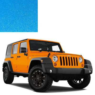 Краска по коду металлик синяя FQD (PQD) SURF BLUE для автомобилей Jeep