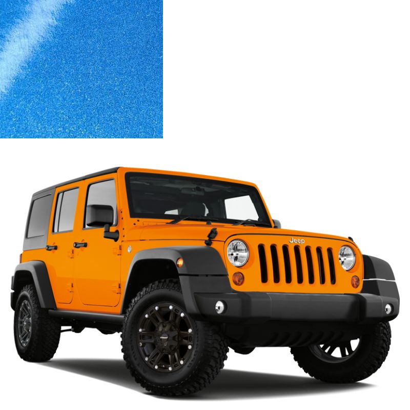 Краска по коду металлик синяя GBC BRIGHT VANDA BLUE для автомобилей Jeep Краска по коду металлик синяя GBC BRIGHT VANDA BLUE для автомобилей Jeep