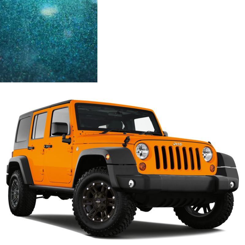 Краска по коду металлик зеленая JGT DEEP FOREST GREEN для автомобилей Jeep Краска по коду металлик зеленая JGT DEEP FOREST GREEN для автомобилей Jeep
