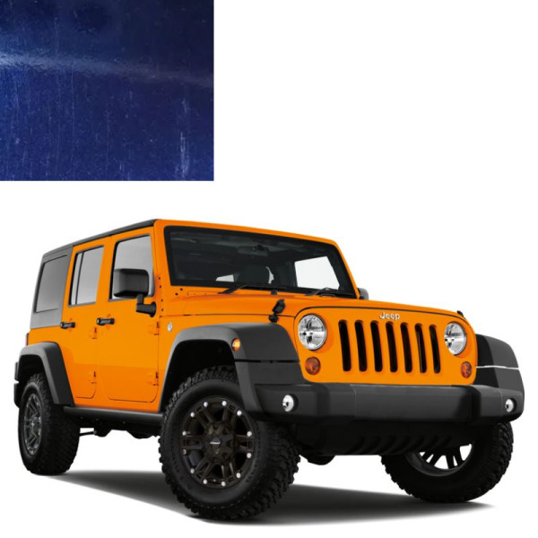 Краска по коду металлик синяя KBX (PBX) JAZZ BLUE для автомобилей Jeep