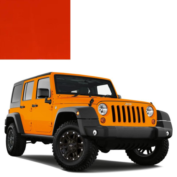 Краска по коду металлик красная LRN (PRN) VIPER RED для автомобилей Jeep