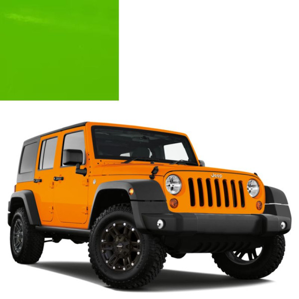 Краска по коду металлик зеленая MGM (PGM) GREEN GO для автомобилей Jeep