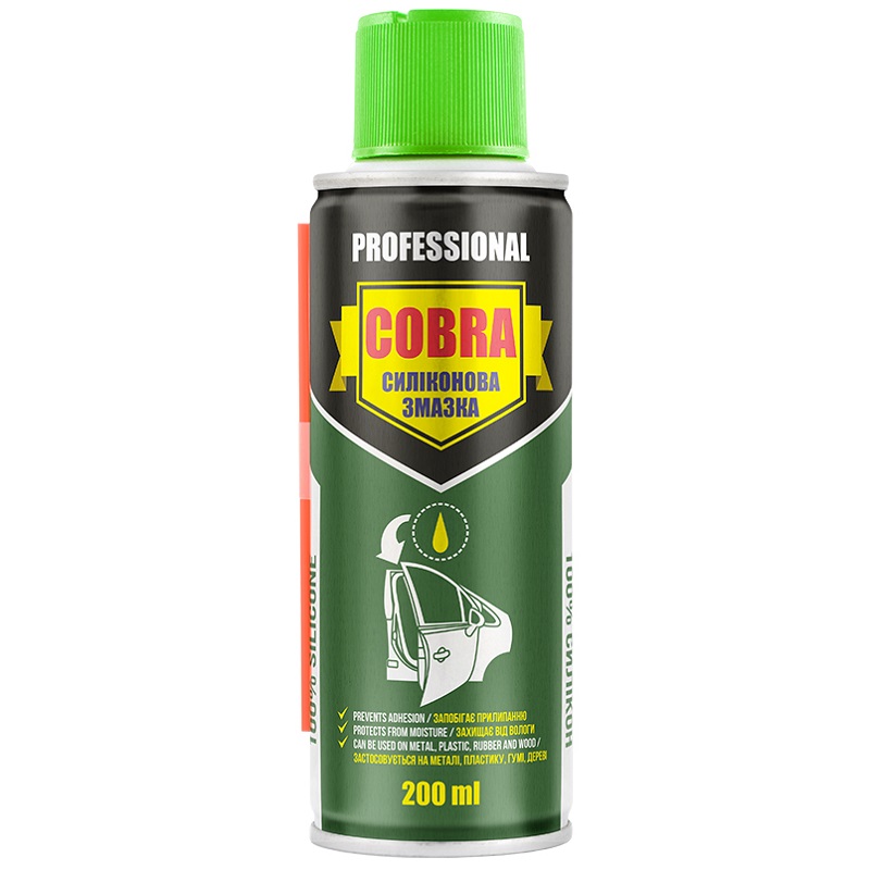 Силиконовая смазка NOWAX SILICONE SPRAY COBRA 200 мл (NX20200) Силиконовая смазка NOWAX SILICONE SPRAY COBRA 200 мл (NX20200)
