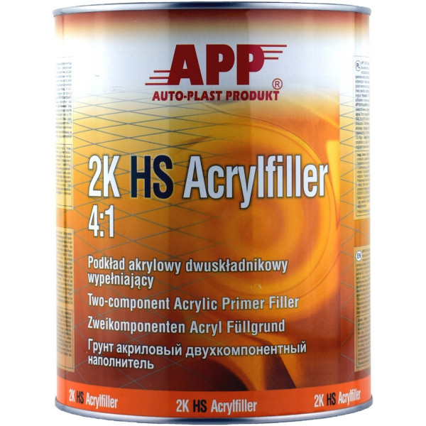 Акриловый грунт APP 2K HS Acryfiller 4:1 1л.