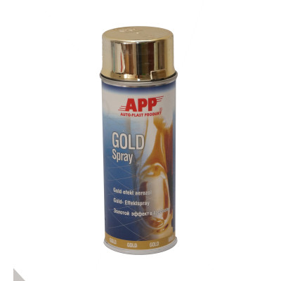 Краска аэрозольная золотой эффект APP 210502 Gold Spray
