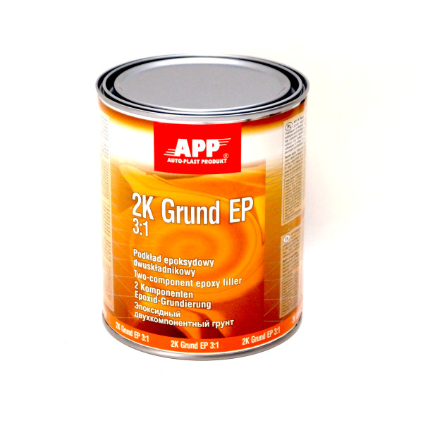 Грунт эпоксидный наполняющий APP 2К-Grund EP 1л + отвердитель 0,2л (арт.021201/021202)