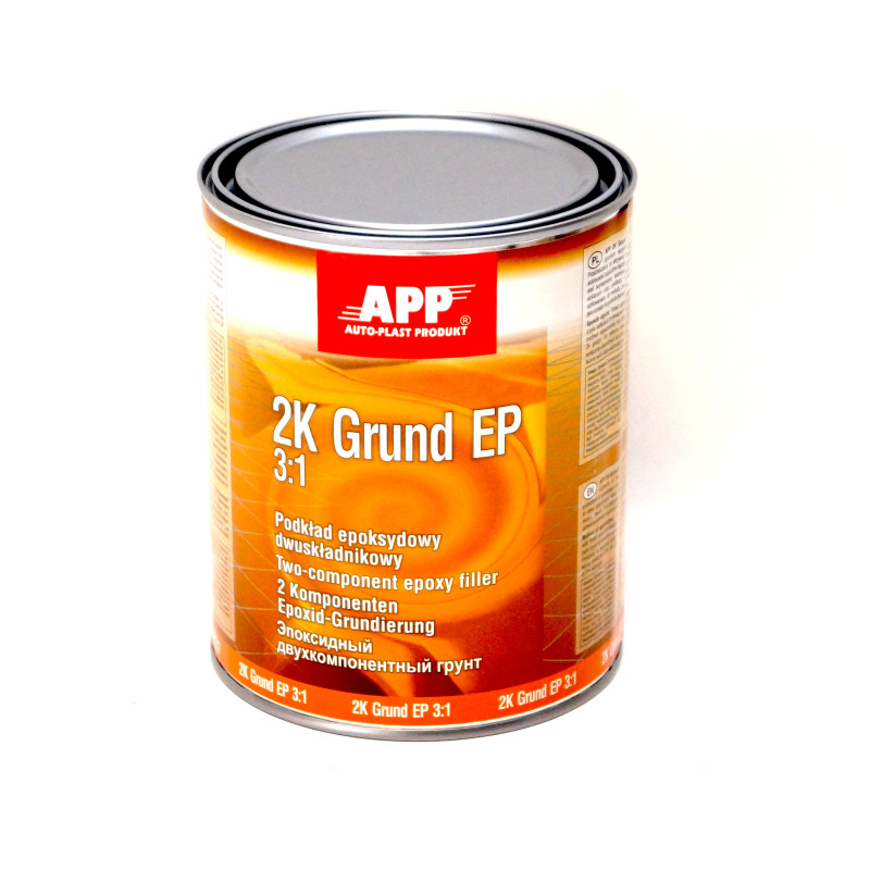Грунт эпоксидный наполняющий APP 2К-Grund EP 1л + отвердитель 0,2л (арт.021201/021202)