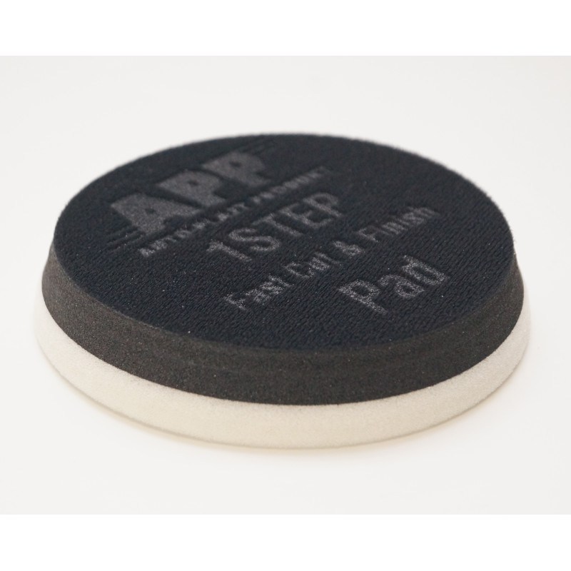 Полировальная губка APP 1Step Fast Cut & Finish Pad белая липучка репейник d135 h 2.5 см