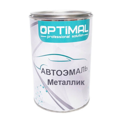 Базовая краска металлик OPTIMAL, 0,8 л