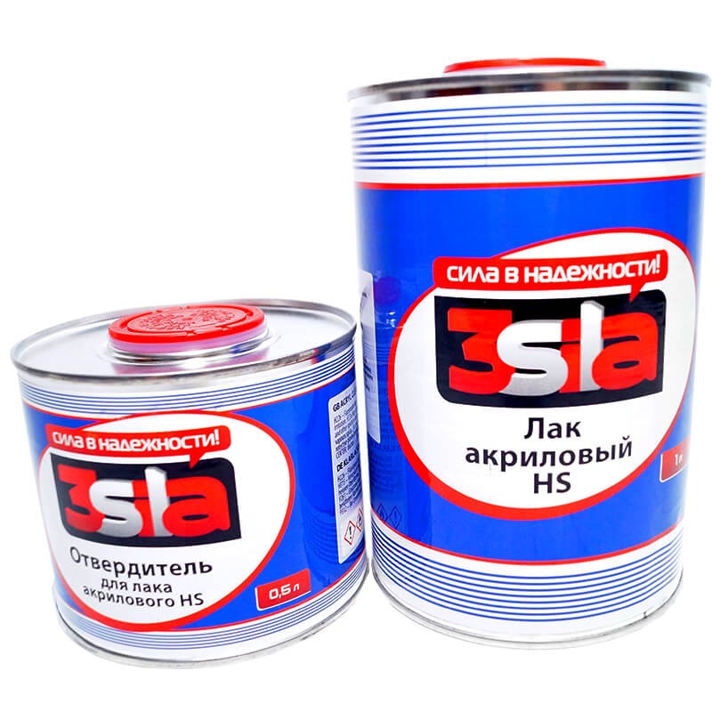 Лак HS 3SILA с отвердителем