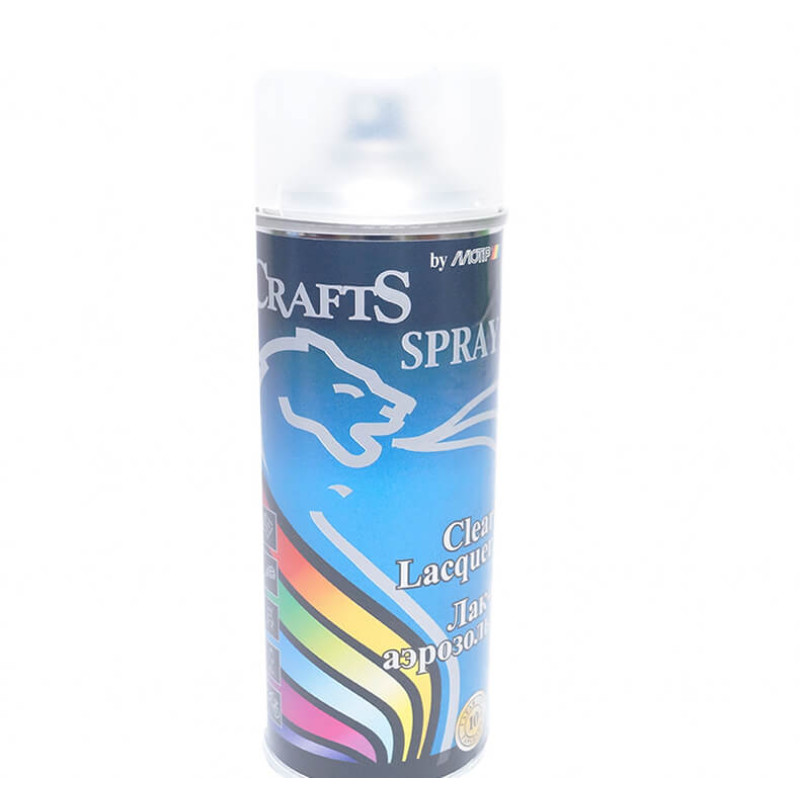 Лак алкидный в аэрозоле CRAFTS Лак алкидный в аэрозоле CRAFTS