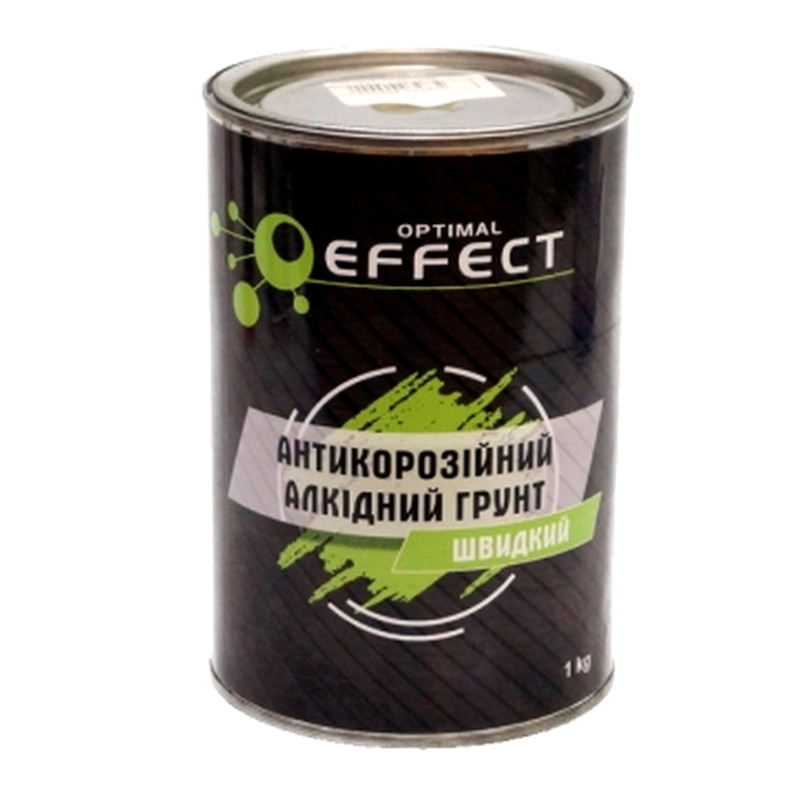 Алкидный антикоррозийный грунт EFFECT серый 1кг
