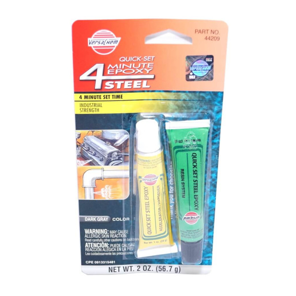 Клей эпоксидный для металла 4 MINUTE Steel Epoxy 56.7 g VERSACHEM