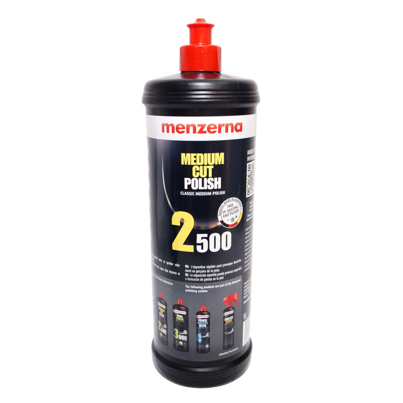 Полировальная паста для авто MENZERNA Medium Cut Polish 2500, 1 л