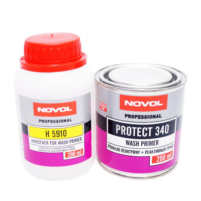 Грунт реактивный NOVOL  PROTECT  340 0.2 ml+отвердитель H5910