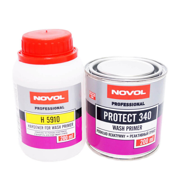 Грунт реактивный NOVOL  PROTECT  340 0.2 ml+отвердитель H5910