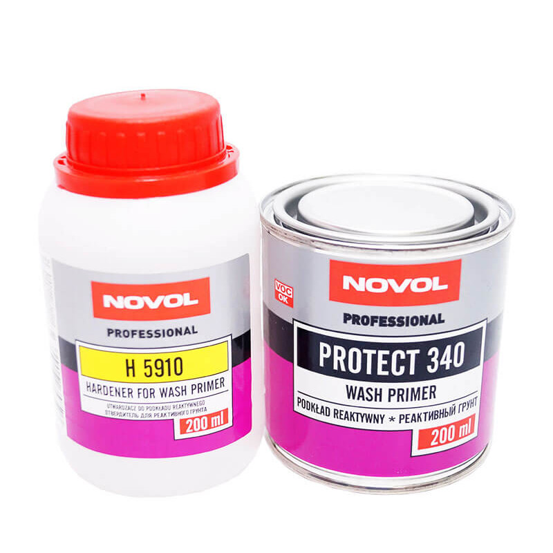 Грунт реактивный NOVOL  PROTECT  340 0.2 ml+отвердитель H5910