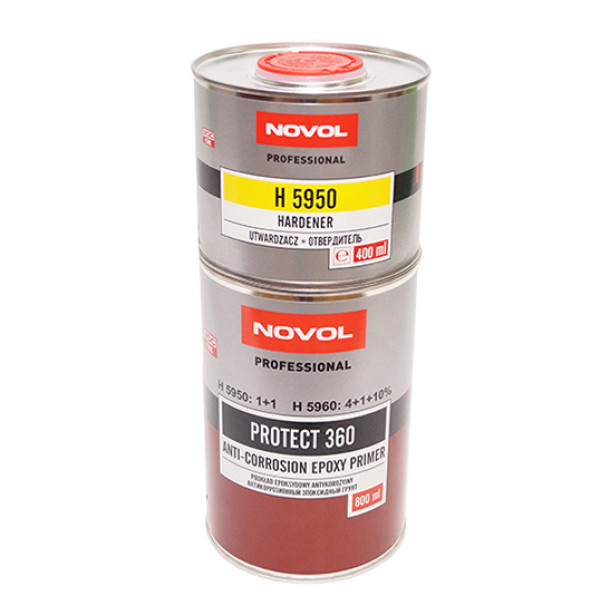 Грунт эпоксидный NOVOL PROTECT360 (4+1) 0,8л + отв. 0,8л H 5950 (арт. 37200/35865)
